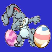 Easter Bunny Dabbing Bag