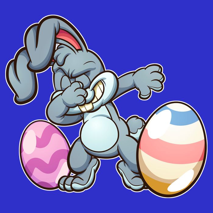 Easter Bunny Dabbing Bag