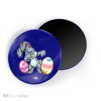 Easter Bunny Dabbing Magnet