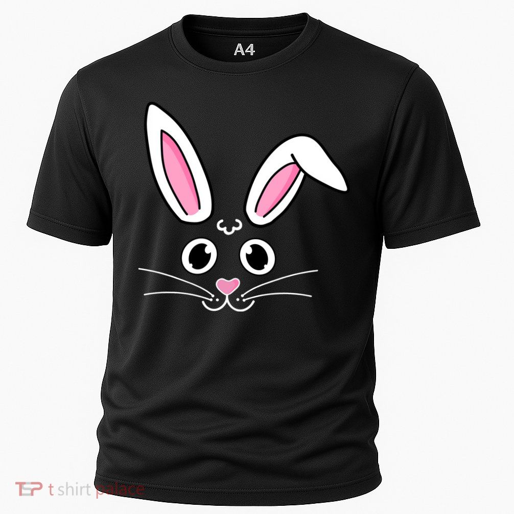 Easter Bunny Face Cooling Performance Crew T-Shirt