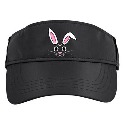 Easter Bunny Face Adult Drive Performance Visor