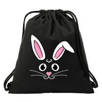 Easter Bunny Face Drawstring Bag