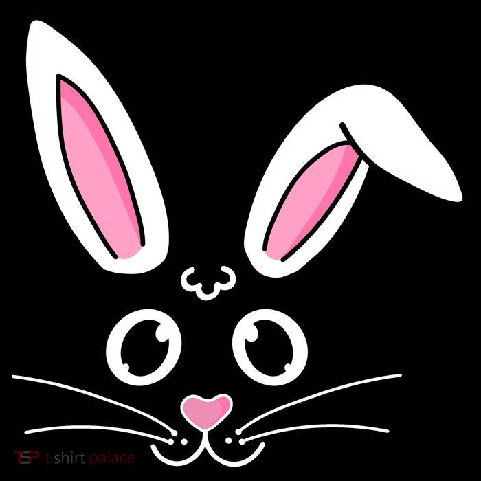 Easter Bunny Face 16 in Basic Backpack