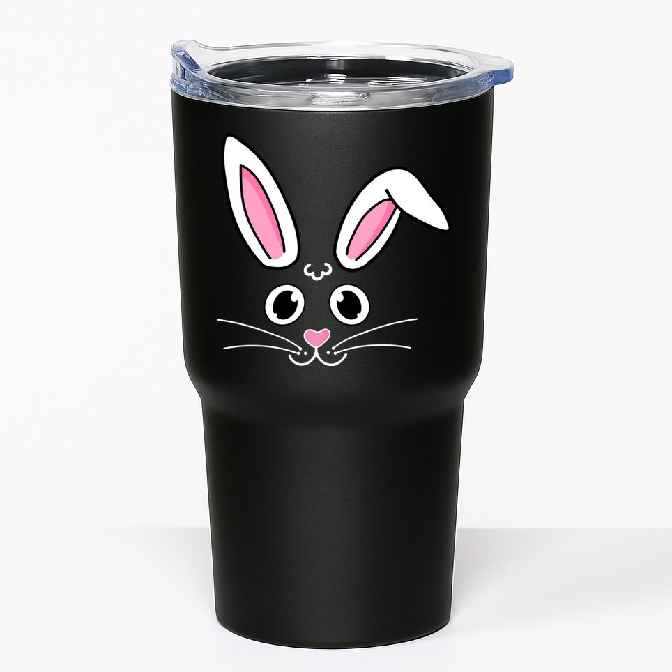 Easter Bunny Face Tumbler