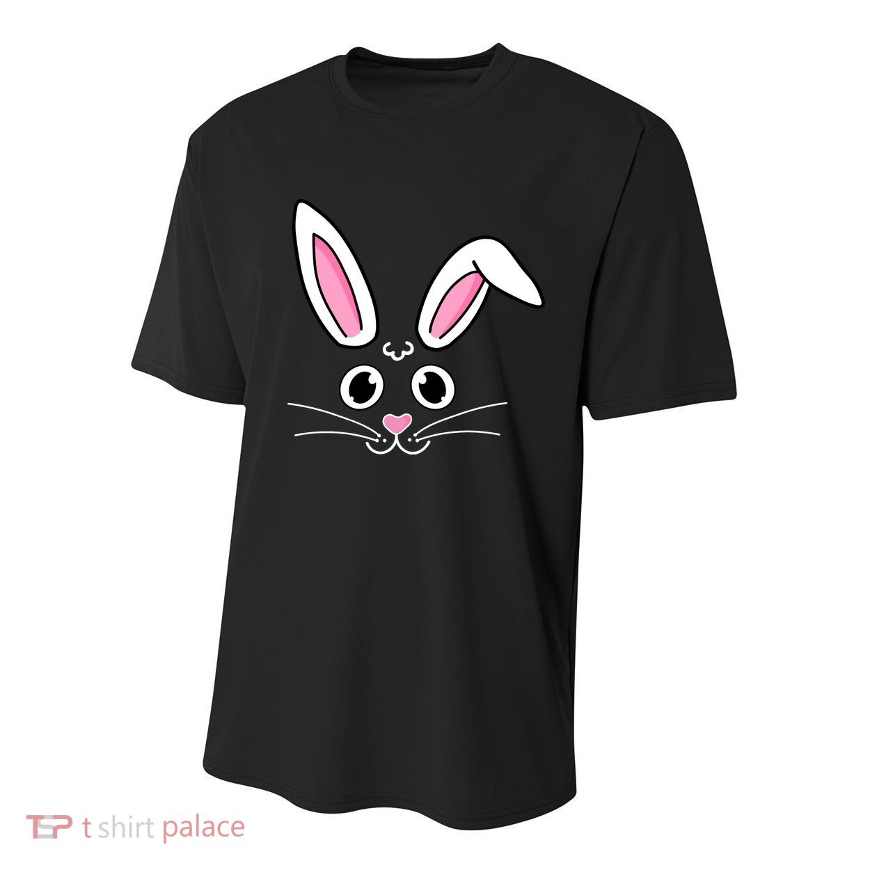 Easter Bunny Face Youth Performance Sprint T-Shirt
