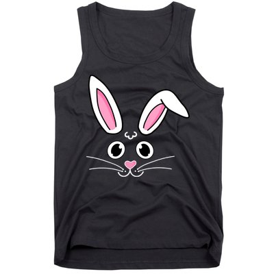 Easter Bunny Face Tank Top