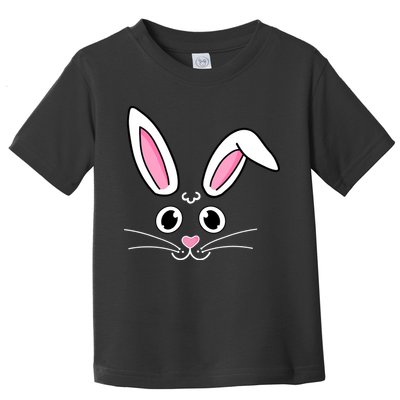 Easter Bunny Face Toddler T-Shirt