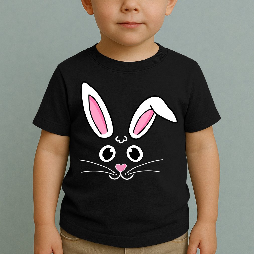 Easter Bunny Face Toddler T-Shirt
