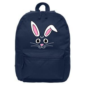 Easter Bunny Face 16 in Basic Backpack