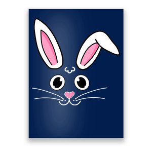 Easter Bunny Face Poster