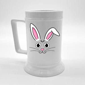 Easter Bunny Face Beer Stein