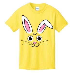 Easter Bunny Face Kids T-Shirt