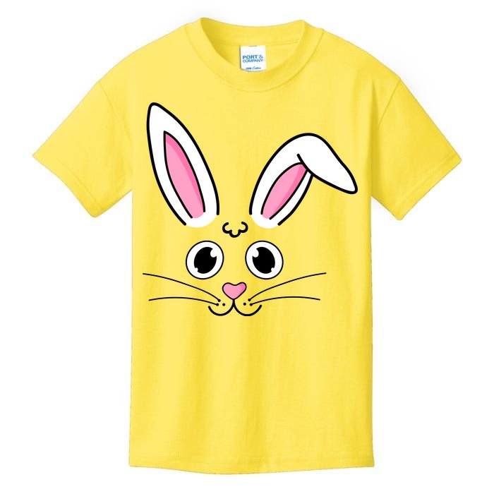 Easter Bunny Face Kids T-Shirt