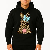 Easter Bunny Leopard Print Hoodie