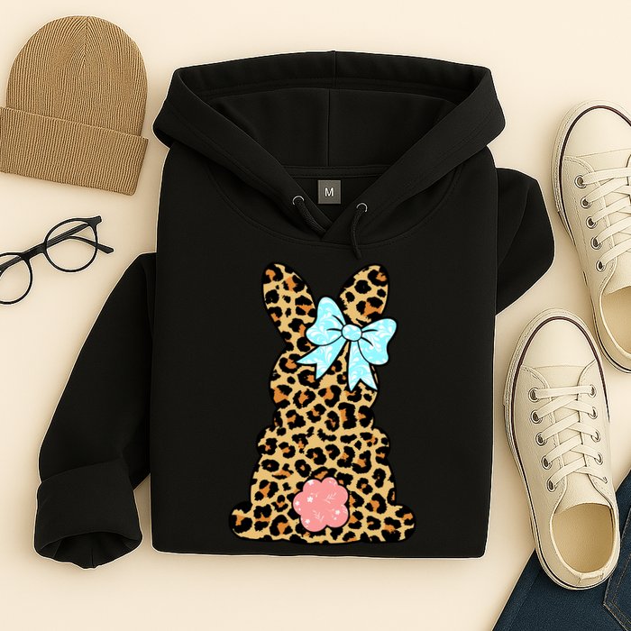 Easter Bunny Leopard Print Hoodie