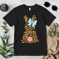 Easter Bunny Leopard Print Premium T-Shirt