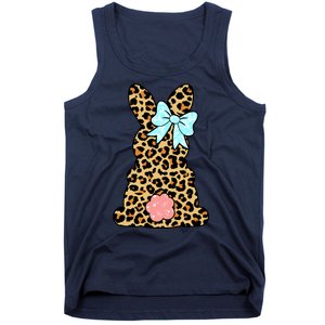 Easter Bunny Leopard Print Tank Top