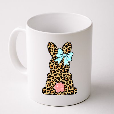 Easter Bunny Leopard Print Coffee Mug