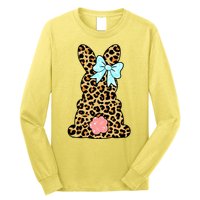 Easter Bunny Leopard Print Long Sleeve Shirt