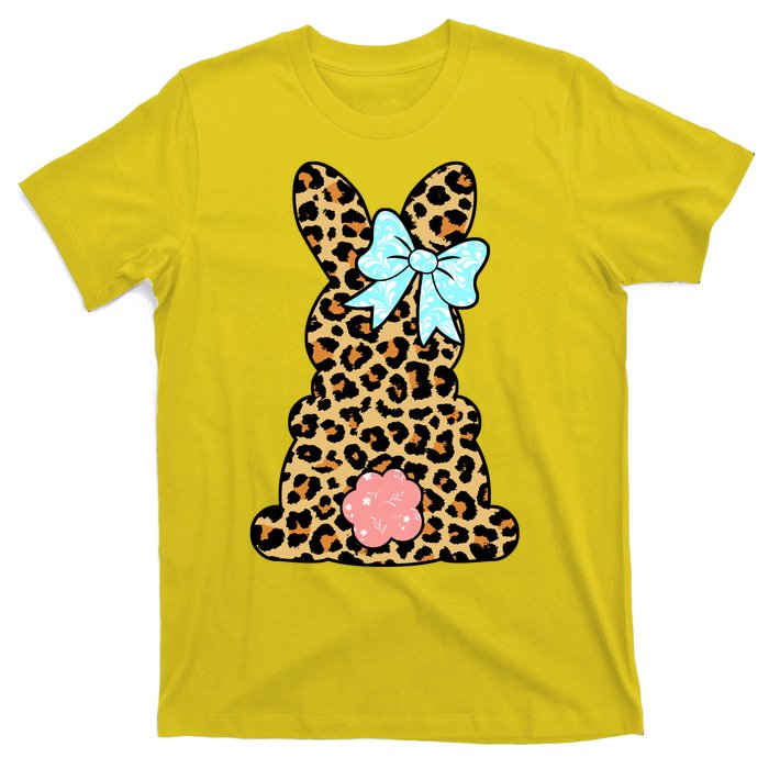 Easter Bunny Leopard Print T-Shirt