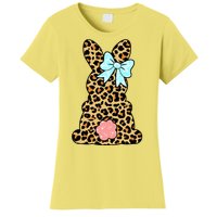 Easter Bunny Leopard Print Women's T-Shirt