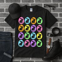 Easter Bunny Rabbit Eggs Tall T-Shirt