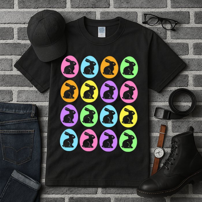 Easter Bunny Rabbit Eggs Tall T-Shirt