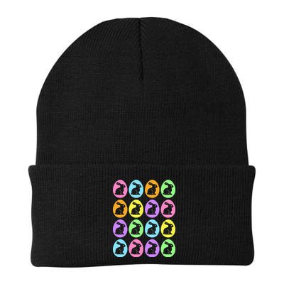 Easter Bunny Rabbit Eggs Beanie