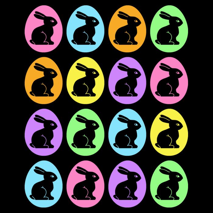 Easter Bunny Rabbit Eggs Visor