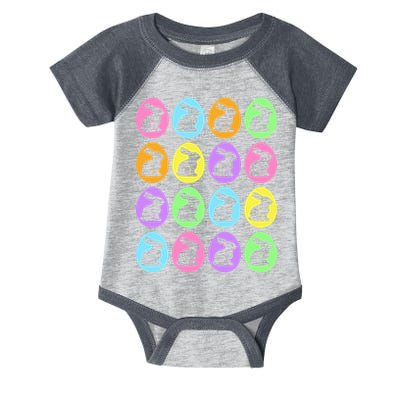 Easter Bunny Rabbit Eggs Infant Baby Jersey Bodysuit