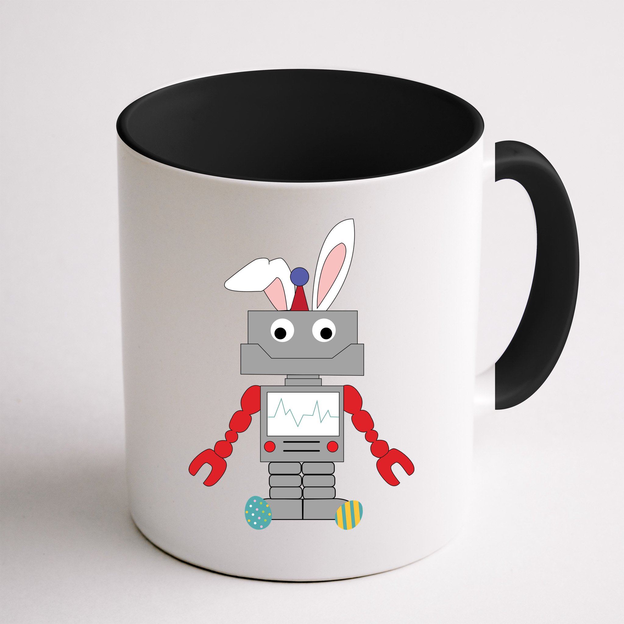 Easter Bunny Robot Mug