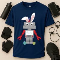 Easter Bunny Robot Performance Shirt