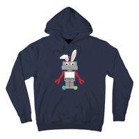 Easter Bunny Robot Hoodie