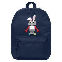 Easter Bunny Robot 16 in Basic Backpack