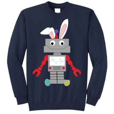 Easter Bunny Robot Tall Sweatshirt