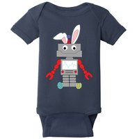 Easter Bunny Robot Baby Bodysuit