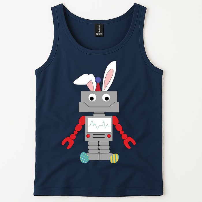 Easter Bunny Robot Tank Top