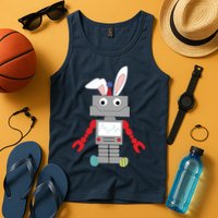 Easter Bunny Robot Tank Top