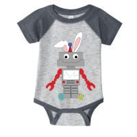 Easter Bunny Robot Infant Baby Jersey Bodysuit