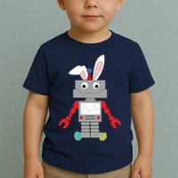 Easter Bunny Robot Toddler T-Shirt