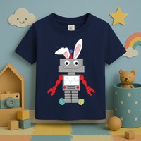 Easter Bunny Robot Toddler T-Shirt