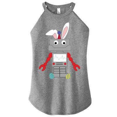 Easter Bunny Robot Women’s Perfect Tri Rocker Tank