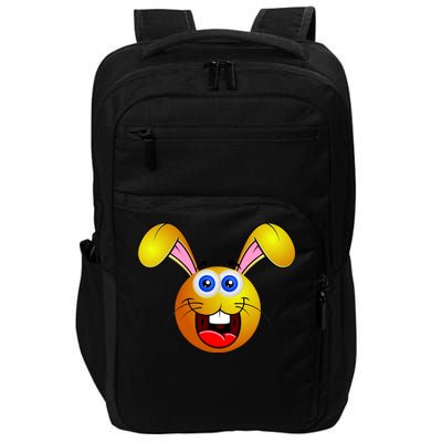 Easter Bunny Simley Emoji Impact Tech Backpack