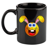 Easter Bunny Simley Emoji 11oz C Handle Ceramic Mug