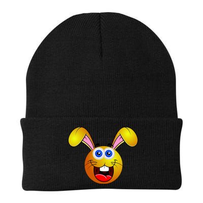 Easter Bunny Simley Emoji Beanie