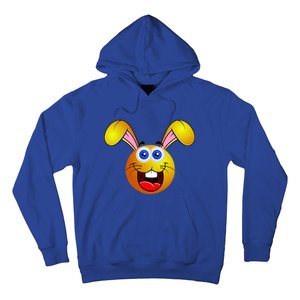 Easter Bunny Simley Emoji Hoodie