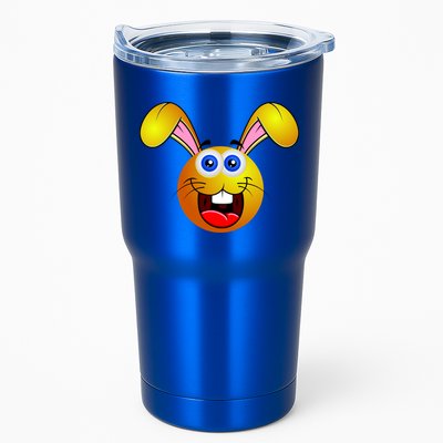 Easter Bunny Simley Emoji Tumbler
