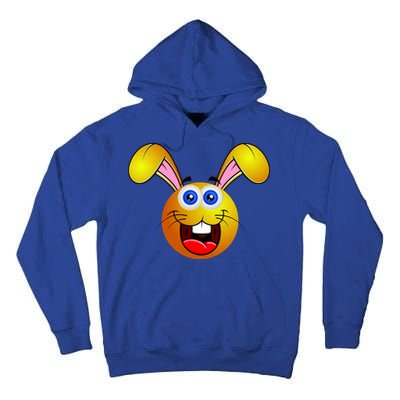 Easter Bunny Simley Emoji Tall Hoodie