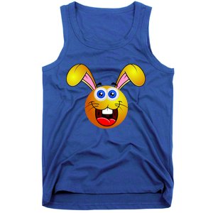 Easter Bunny Simley Emoji Tank Top