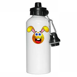 Easter Bunny Simley Emoji Aluminum Water Bottle